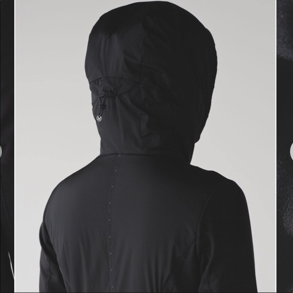 Lululemon Run For Cold Pullover Black 1/2 Zip Hooded Primaloft Hooded NWOT - Picture 8 of 11